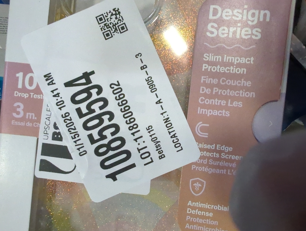 Incipio Design Series Rainbow Glitter Wash - Back cover for cell phone - MagSafe compatibility - for Apple iPhone 13 Pro Max