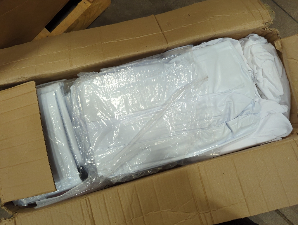 6 Pack Sleepovers Teepee Tent for Kids Bulk with Mattress Sheet Light,Natural Cotton Washable Indoor Play Tent for Birthday Slumber Party Girls Boys Pajama Movie Night Supplies(White)