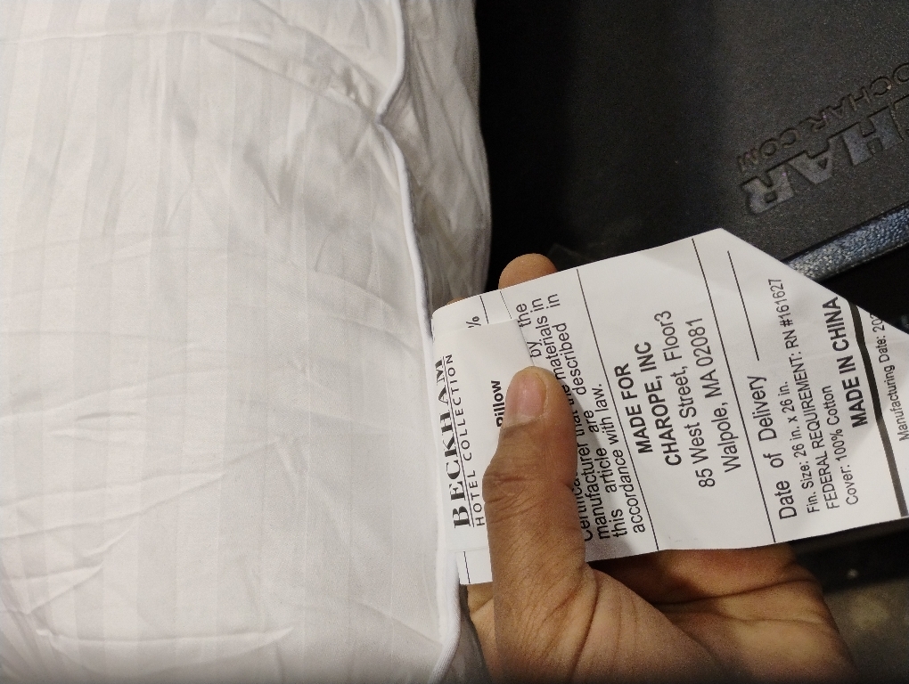 26 in.x 26 in Bedding Bed Pillows for Sleeping European Size (White), Set of 2, Down Alternative Pillow for Sleeping, Cooling Hotel Quality Pillow Set for Back, Stomach or Side Sleepers