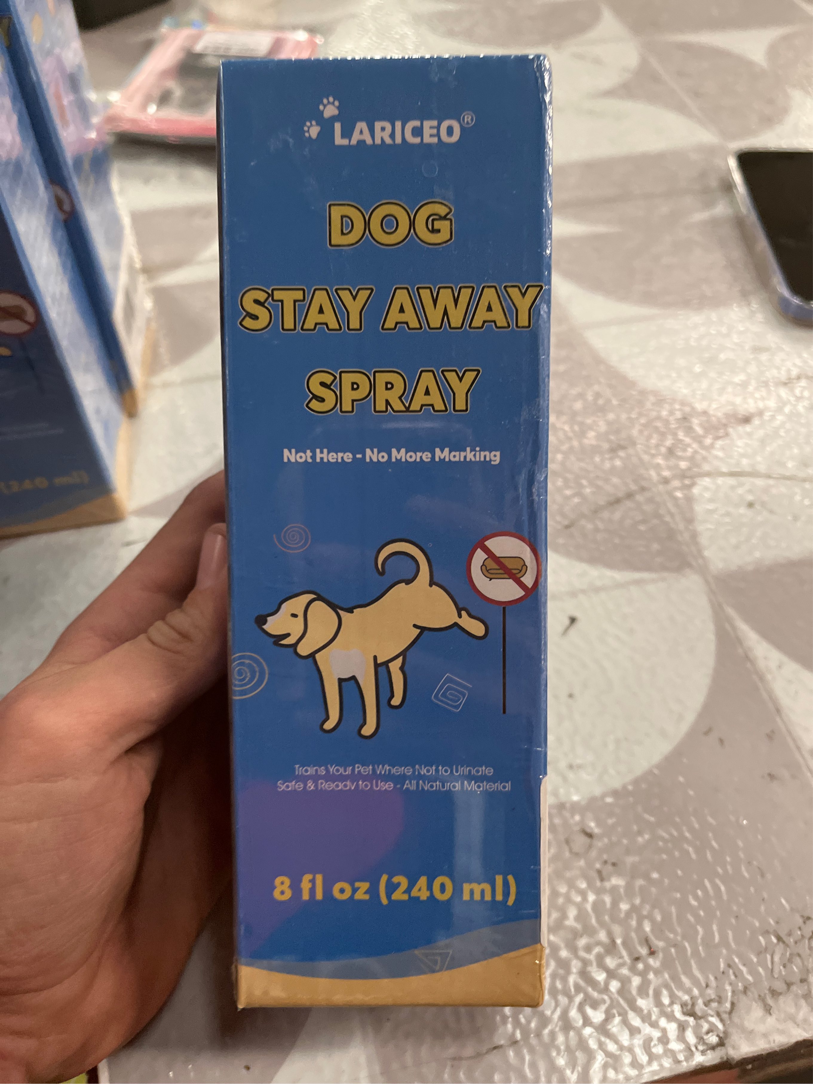 Condition photo showing Good Condition for 8 Oz Dog Not Here Pee,