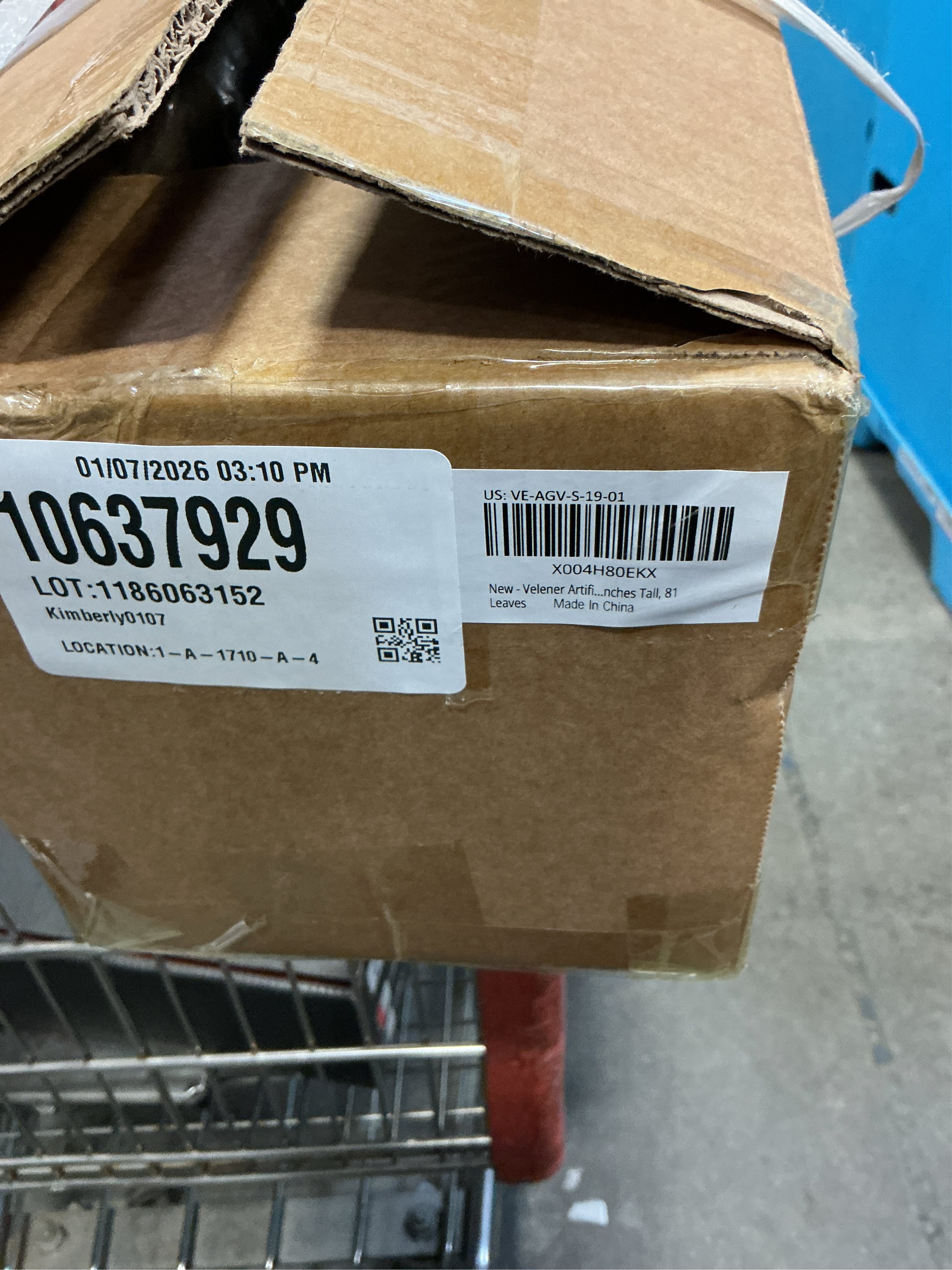 Velener Artificial Agave Plant in Black Pot with Real Stone Pebbles, Large Fake Agave Plants for Indoor and Outdoor-15 inches Tall, 81 Leaves