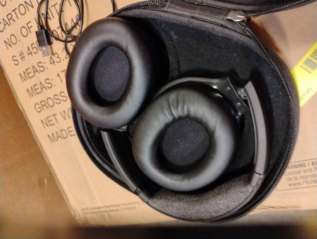 Skullcandy Crusher ANC 2 Wireless Over-Ear Bluetooth Headphones with Multi-Sensory Bass, Active Noise Cancelling, Up to 60 Hours Battery, Microphone for iPhone Android - True Black