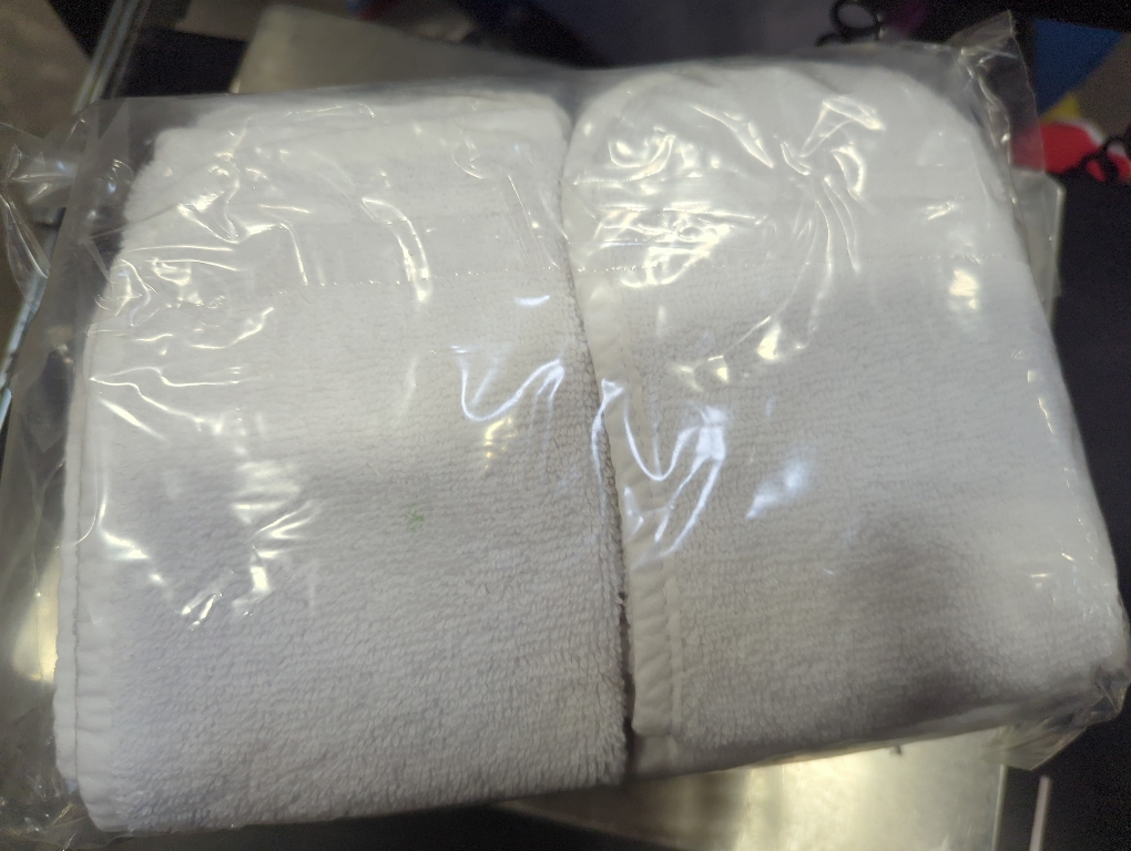 Haven Turkish Cotton Wash Towel Bright White 6pc