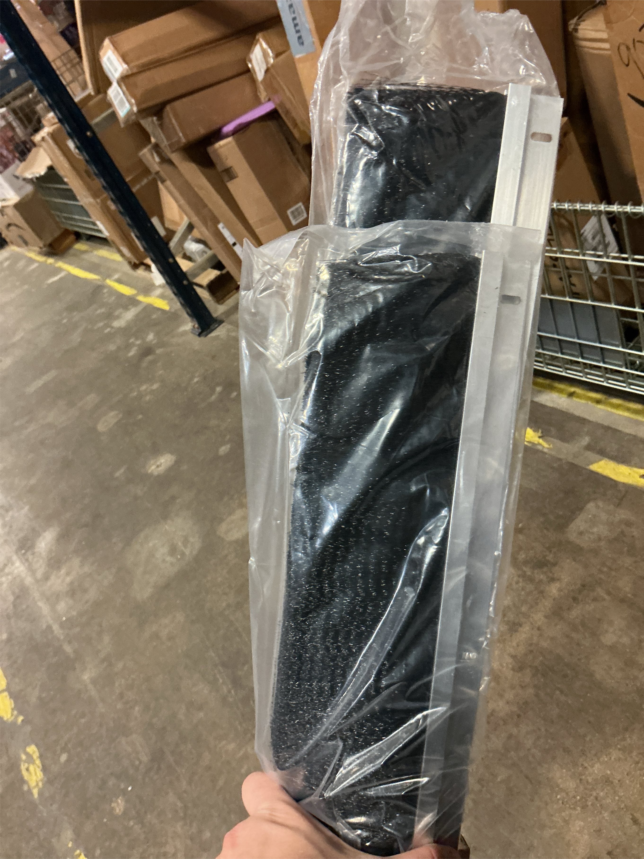 3 Roll up Garage Brush Seal for Top, 10ft Long Heavy Duty Garage Door Seal Nylon Brush with Aluminum Track No-Drill 45deg Holder for Commercial, Corrugated, Sliding Barn, Hangar Doors