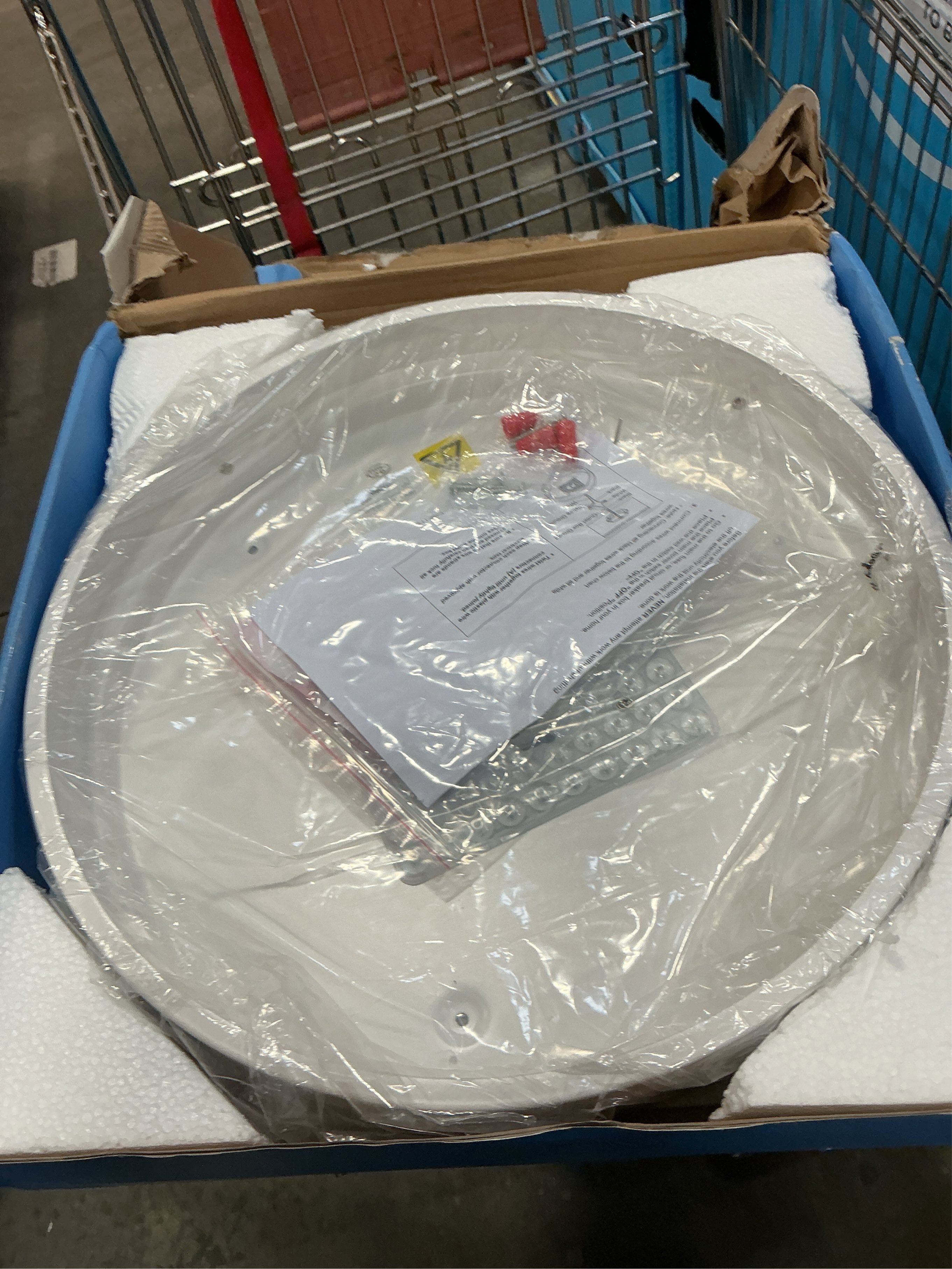 Dimmable Wood LED Flush Mount Ceiling Light, 5CCT 2700K-6000K Modern Round Close to Ceiling Lighting Fixtures, Minimalist White Ceiling Lamp for Living Room, Bedroom, Laundry Room