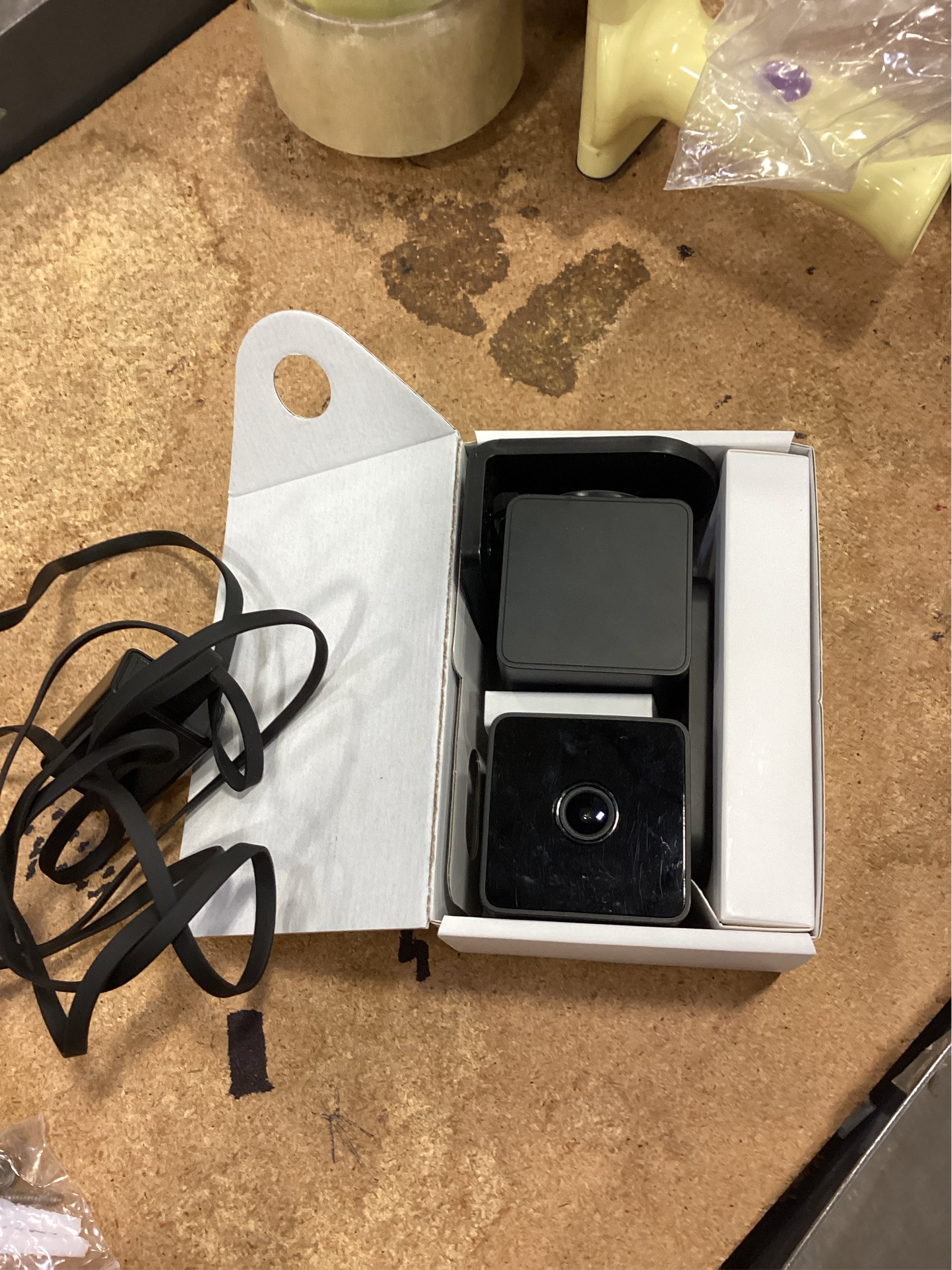 Pan V3 Wired Indoor/Outdoor 1080P HD Home Security Camera with Privacy Mode, Black