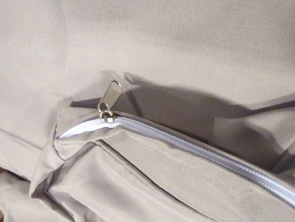 14Pieces Patio Cushion Covers Replacement Outdoor Couch Cushions Covers Splashproof Sofa Slipcovers Set with Zippers,Patio Furniture Protector Cover Only(Light Gray,25.6×25.6×3.94inches)