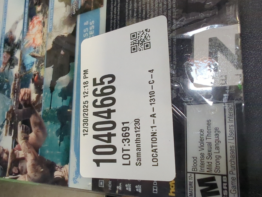 Tom Clancy's Ghost Recon: Breakpoint Gold Edition Steel Book - Xbox One