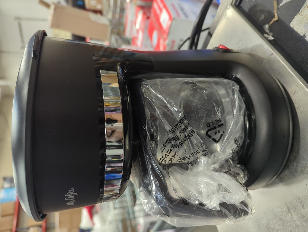 Mr. Coffee 5-Cup Switch Coffee Maker Black: Small Drip Coffee Machine, Electric, Paper Filter, 25 oz Capacity