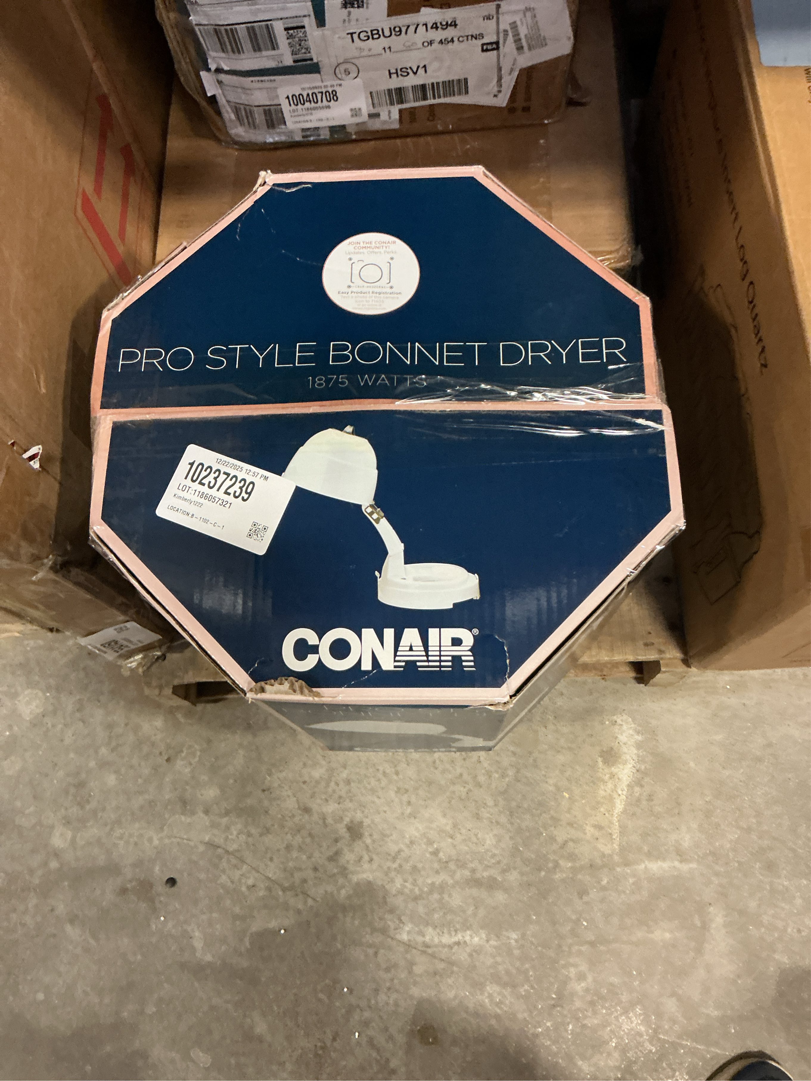 Conair® Pro Style Bonnet Hair Dryer