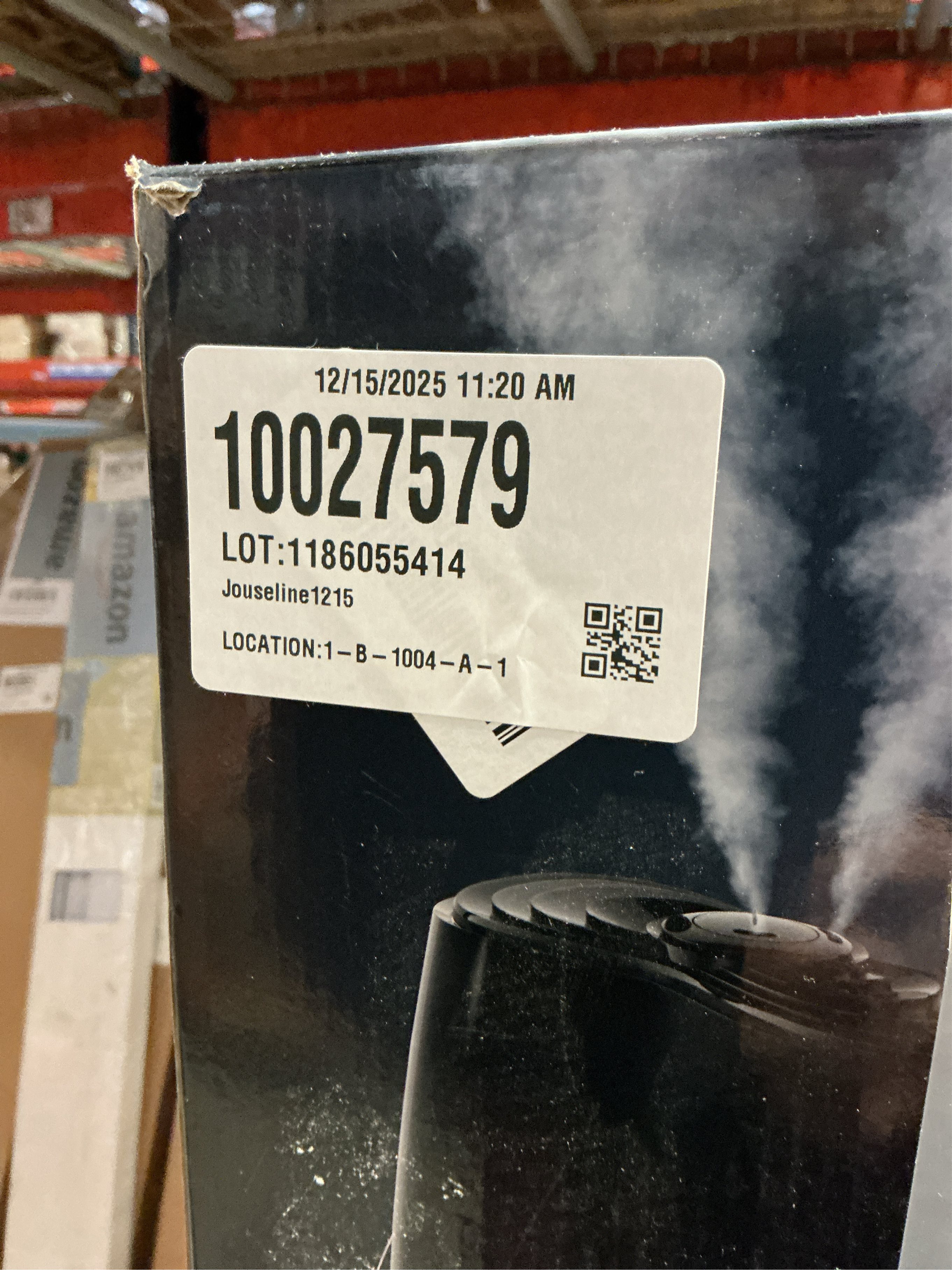 Everlasting Comfort Ultrasonic Cool Mist Humidifier for Bedroom (6L), Filterless Large Room Humidifiers, Lasts 50 Hours With Essential Oil Diffuser Tray, Quiet, Small Air Vaporizer (Black)