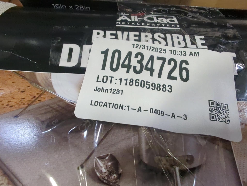 Set of 2 Color Grey  reversible drying mat