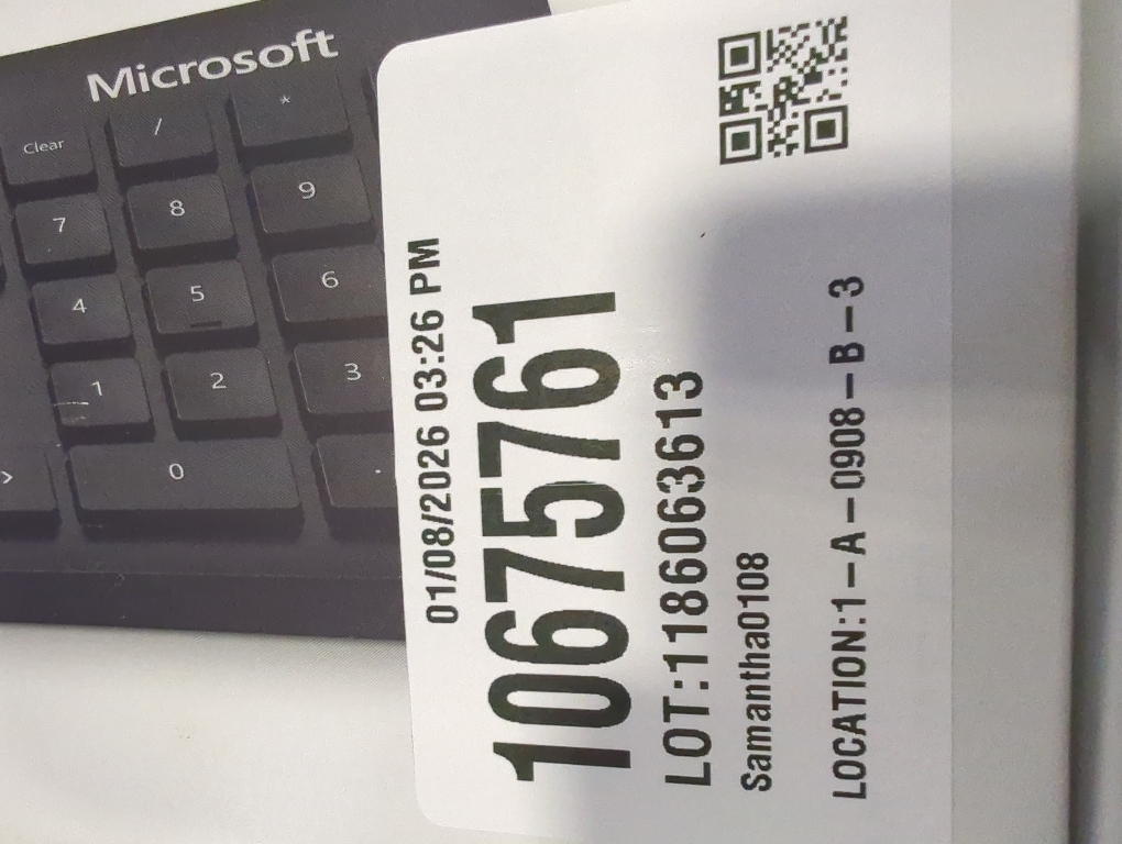 Microsoft QSZ-00001 Microsoft Bluetooth Keyboard - Wireless Connectivity - Bluetooth - 32.81 ft. - Black - Blue