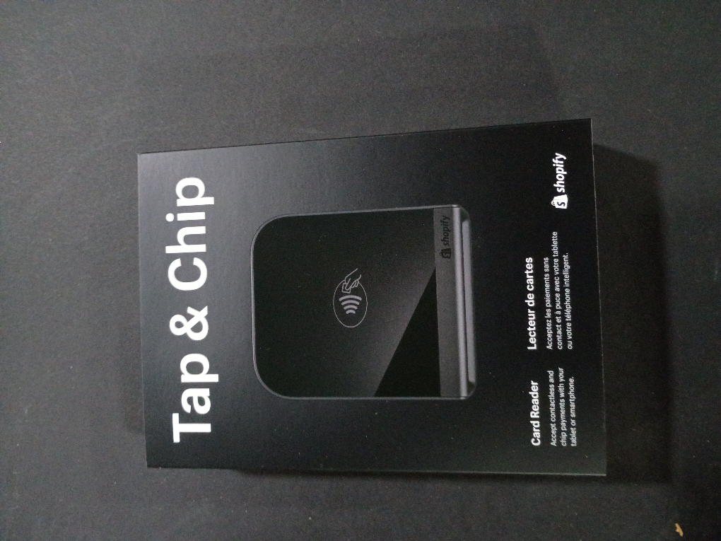 Shopify Tap and Chip POS Card Reader