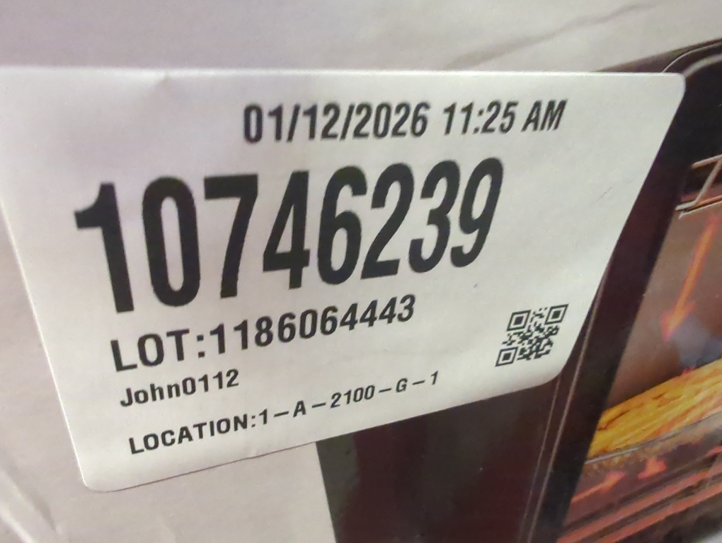 Gourmia Digital French Door Air Fryer Toaster Oven, Black