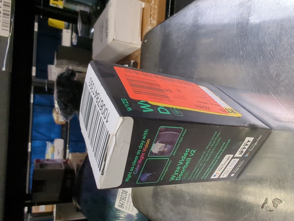 Wired Video Doorbell v2, 2K HD Video with Head-to-Toe view, 2-way Audio, Night Vision, Voice Assistants