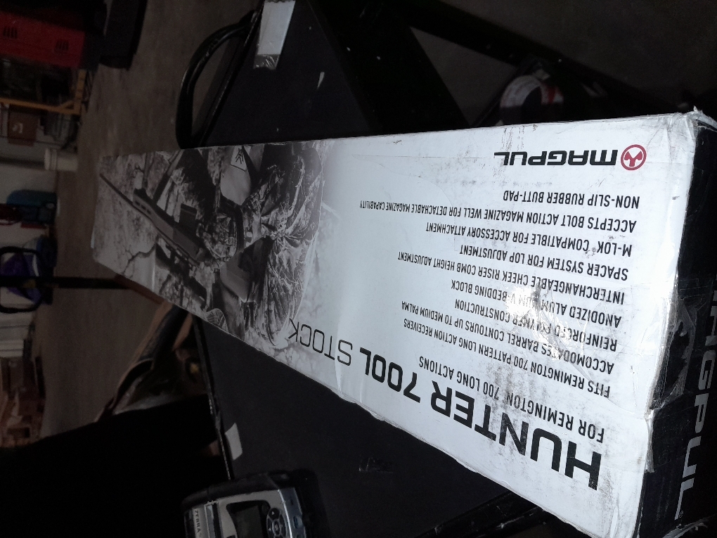 Magpul Hunter 700L Remington 700 Long Action Stock, Black