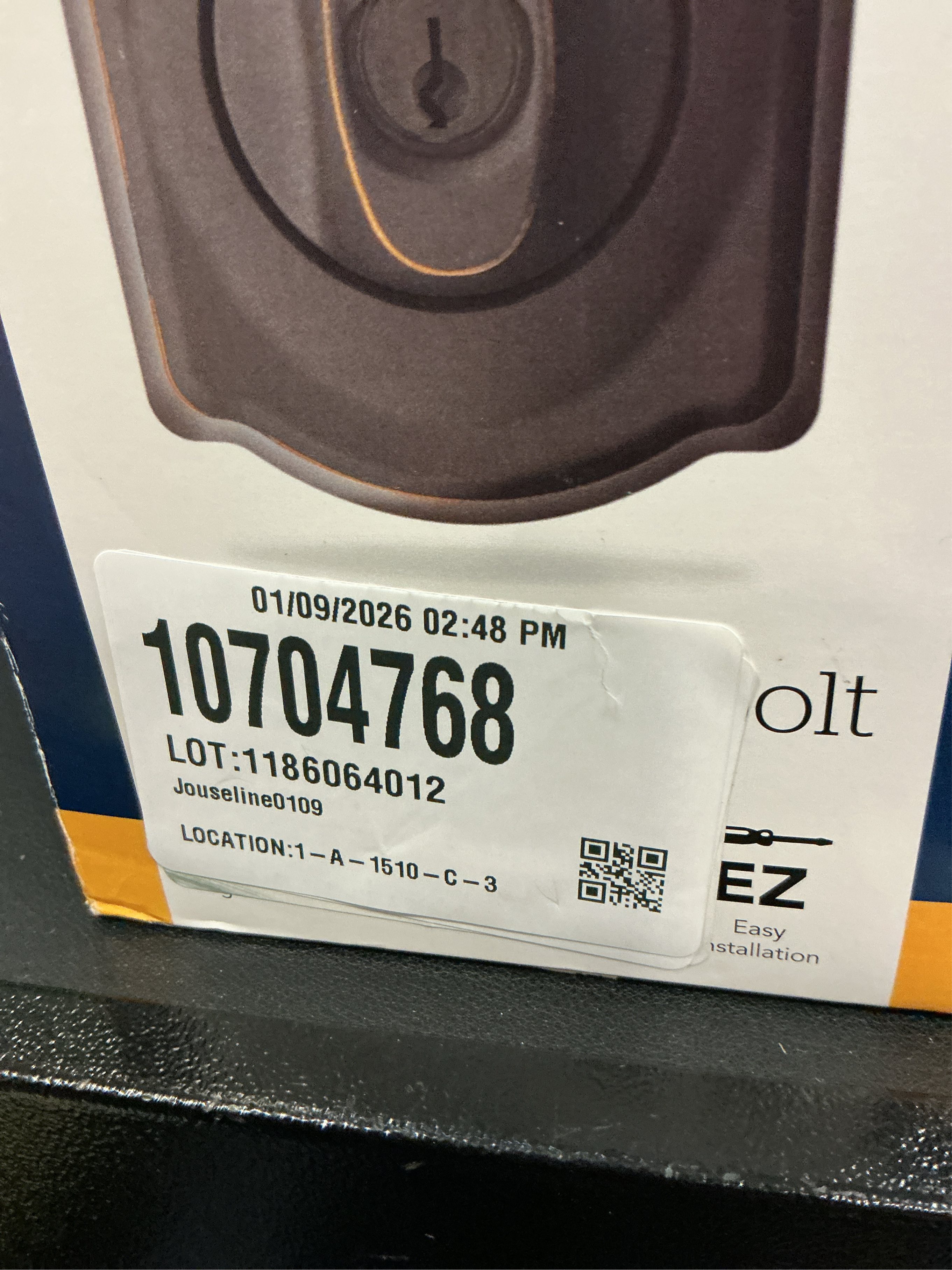 Schlage BE365 V CAM 716 Camelot Keypad Deadbolt, Electronic Keyless Entry Lock, Aged Bronze