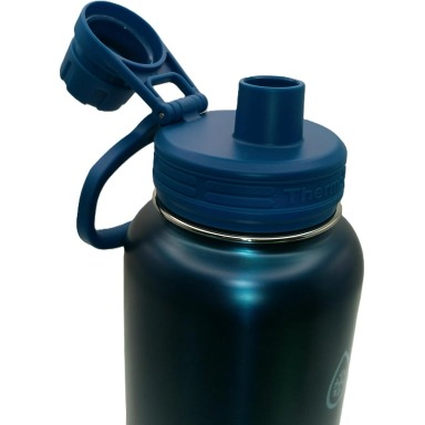 ThermoFlask Insulated Water Bottle with Straw Lid 40 oz