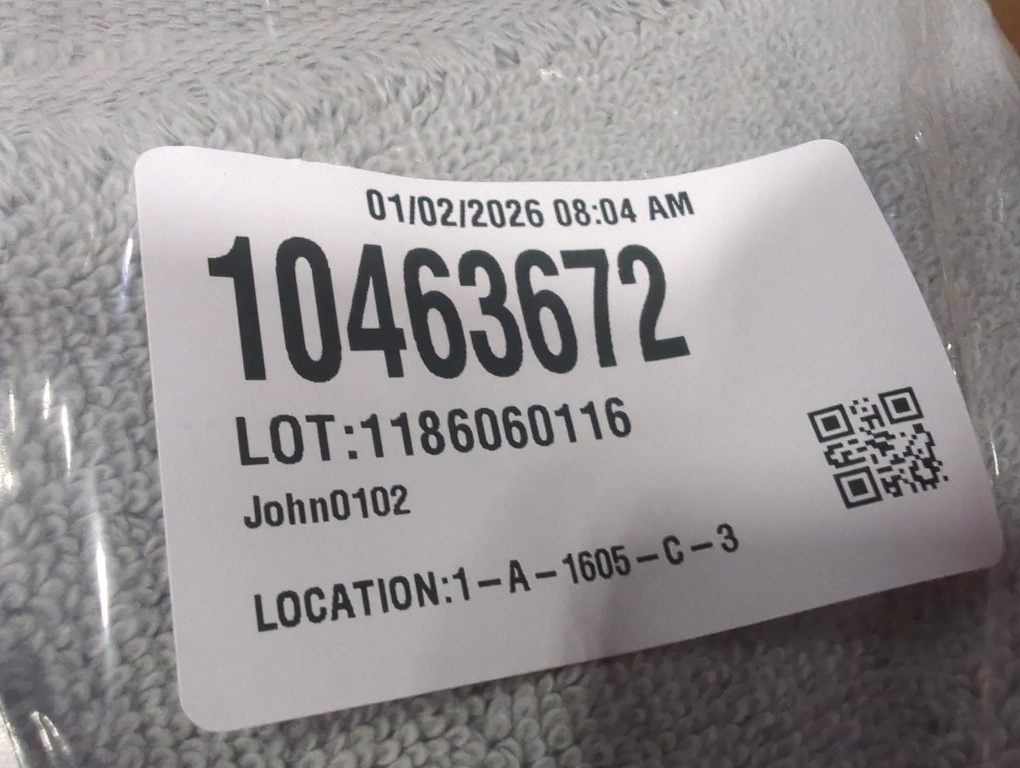 Set of 3 Color Grey  bath towel harbor mist