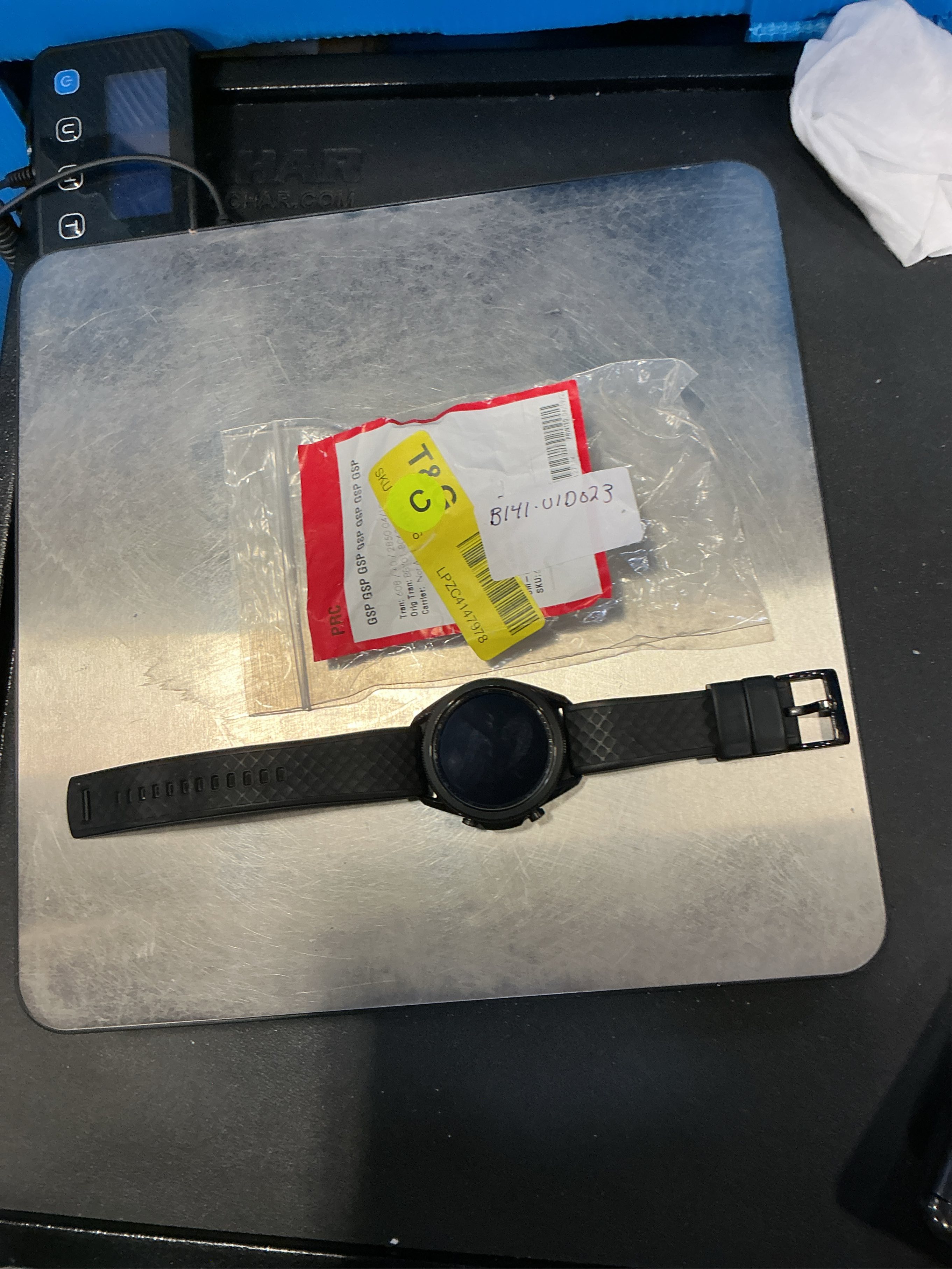 Samsung Galaxy Watch 3 (45mm, GPS, Bluetooth) Smart Watch with Advanced Health Monitoring, Fitness Tracking, and Long Lasting Battery - Mystic Black (Renewed)