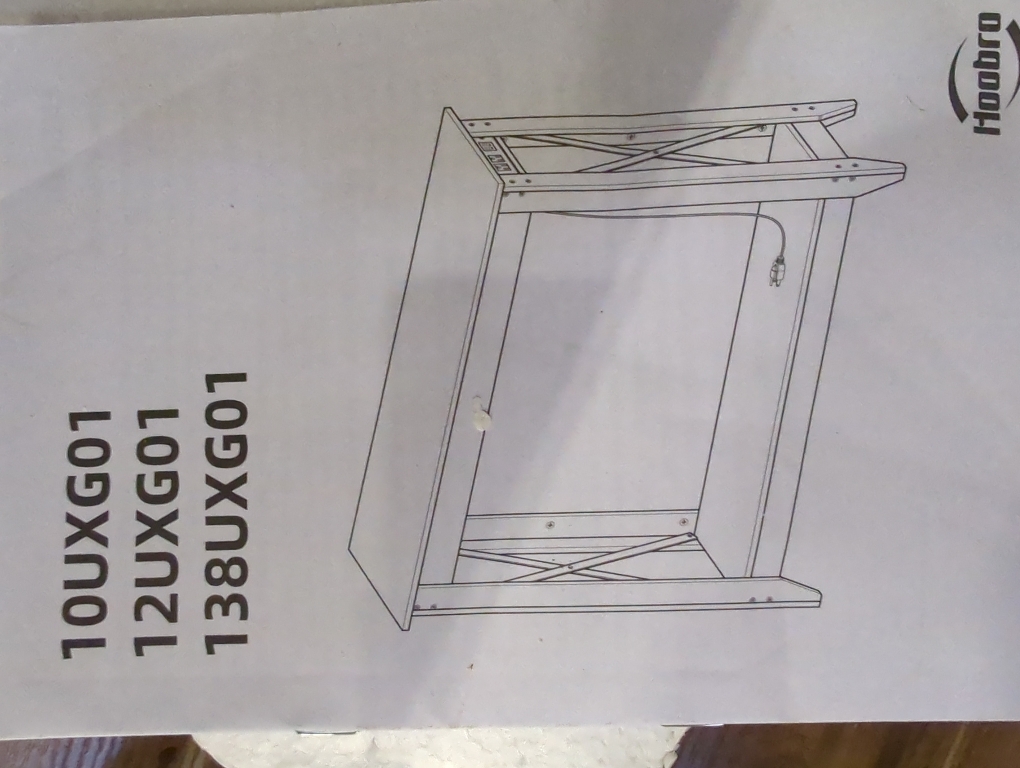 HOOBRO Console Table with Power Socket, Narrow Entryway Table with Outlets and USB Ports Brown