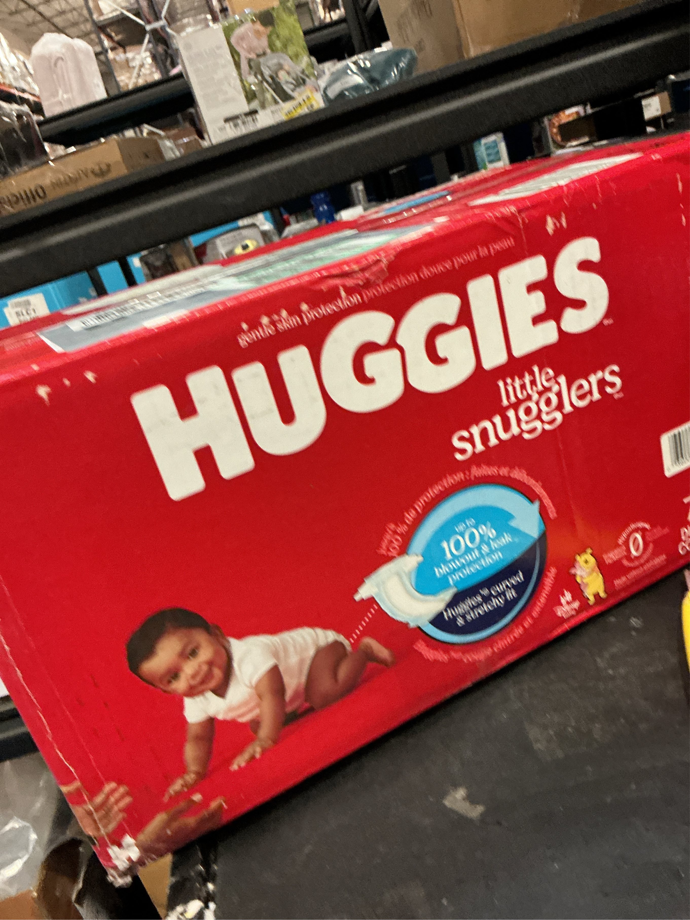 Huggies Little Snugglers Baby Diapers, Size 3, 76 Ct