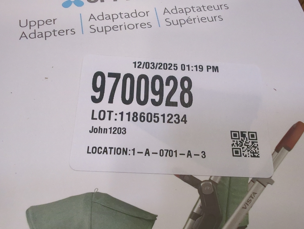 UPPAbaby VISTA Upper Adapters (for VISTA 2015-later)