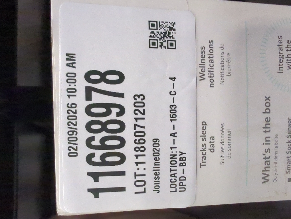 Owlet Smart Sock 2 Baby Monitor - Activity Tracker with Heart Rate Monitor - New