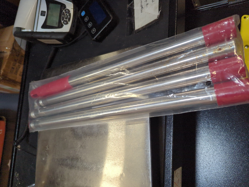 Spin Mop Replacement Handle - 4 Section Mop or Broom Handle/Stick Compatible with O Cedar Spin Mop Refills and Brooms, 30 to 59, American Threaded Joint End (Mop Head Not Included)