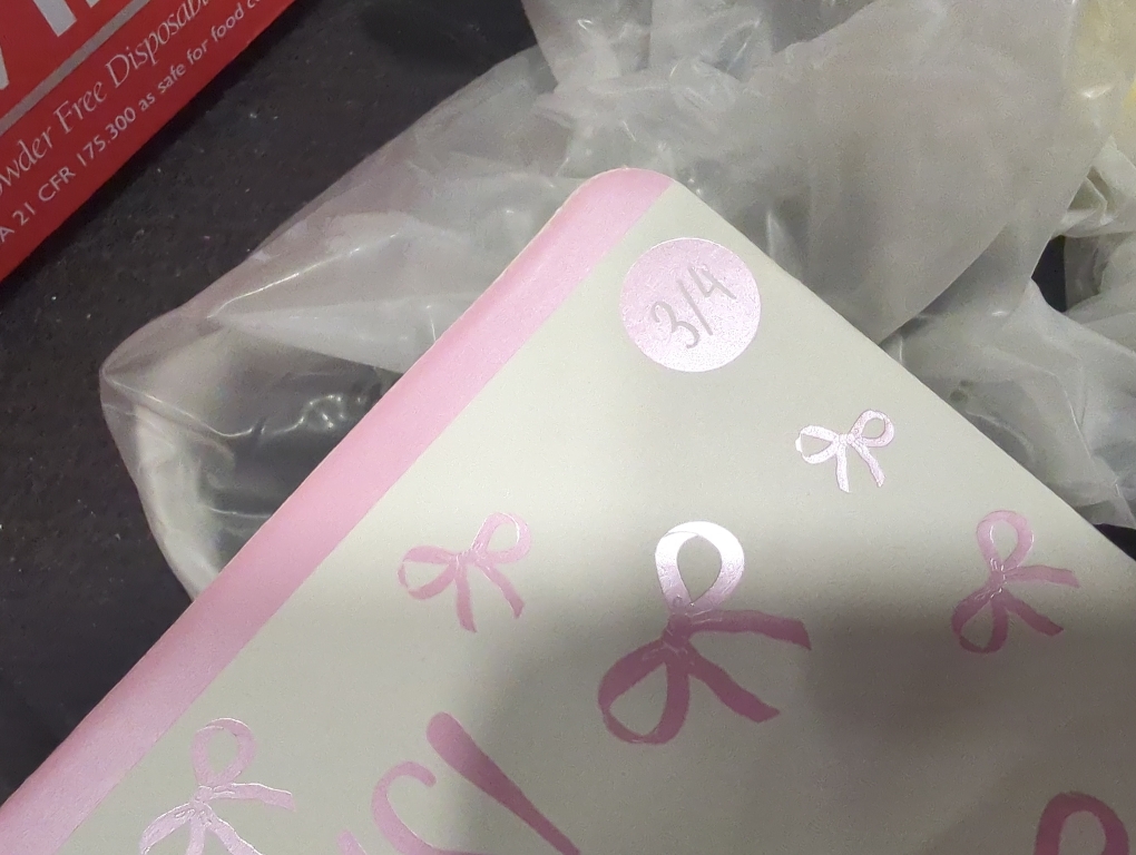 Size 3/4 Color Pink Happy days super comfy slippers