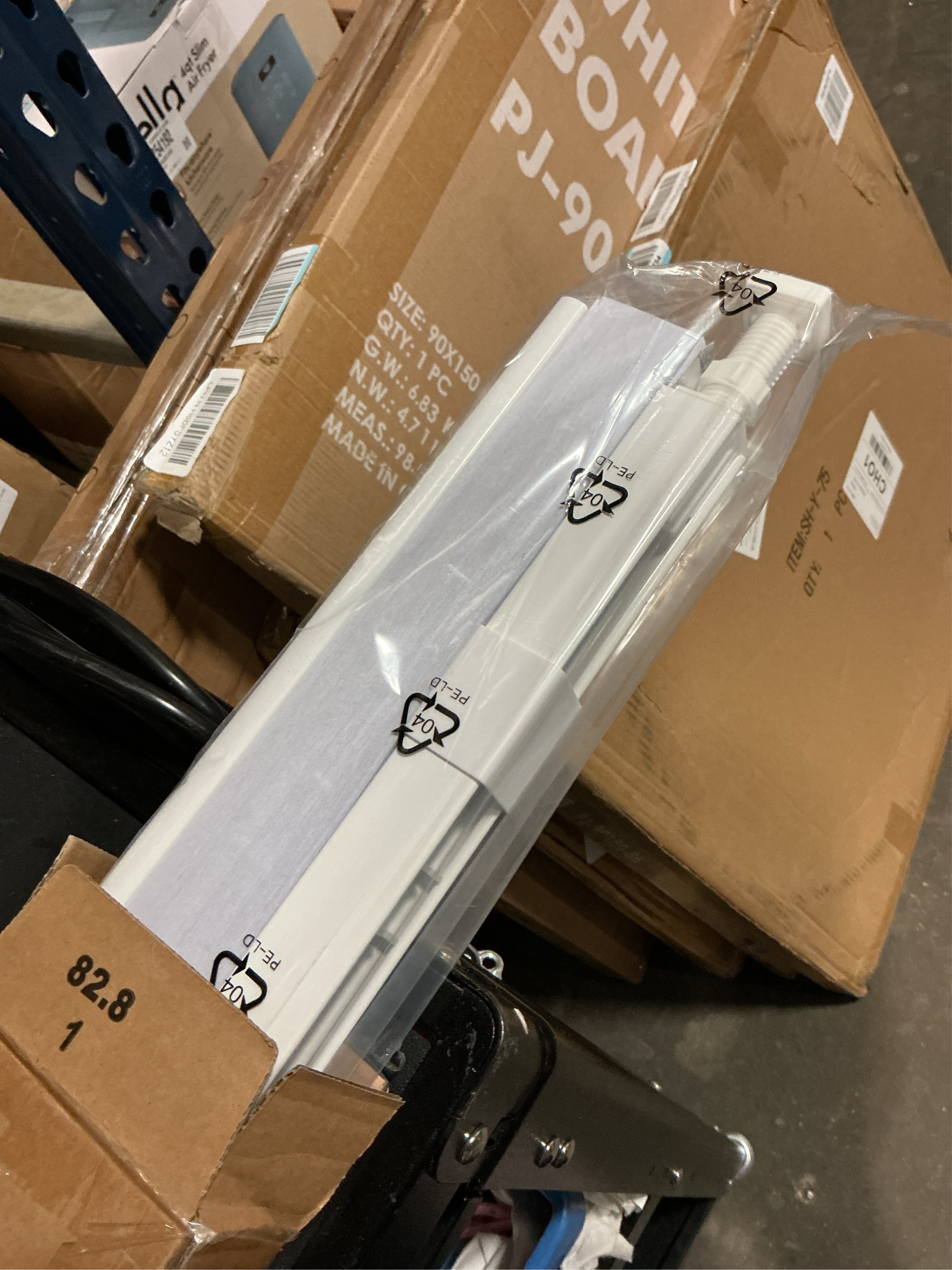 LazBlinds Cordless Cellular Shades, No Tools No Drill Blackout Honeycomb Shades Pleated Blinds for Windows, 33 W x 64 H, Silver White