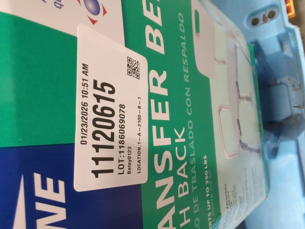 Medline Bath Safety Transfer Bench with Microban