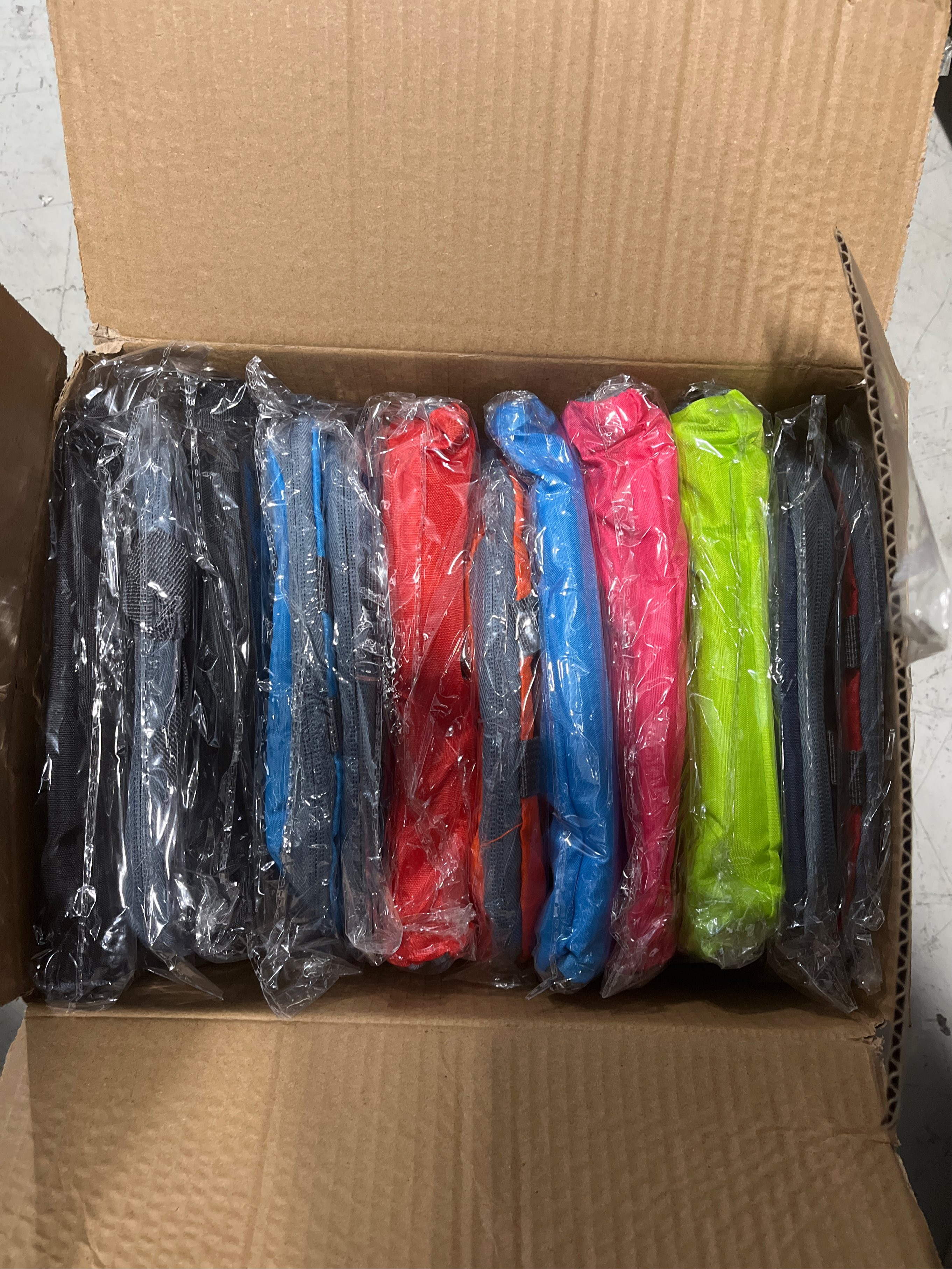 12 Pcs 17Inch Backpack in Bulk Foldable Classic Back Packs Colorful Book Bags Assorted Colors Lightweight Bookbags for Outdoor Travel Student School Supply 8 Colors