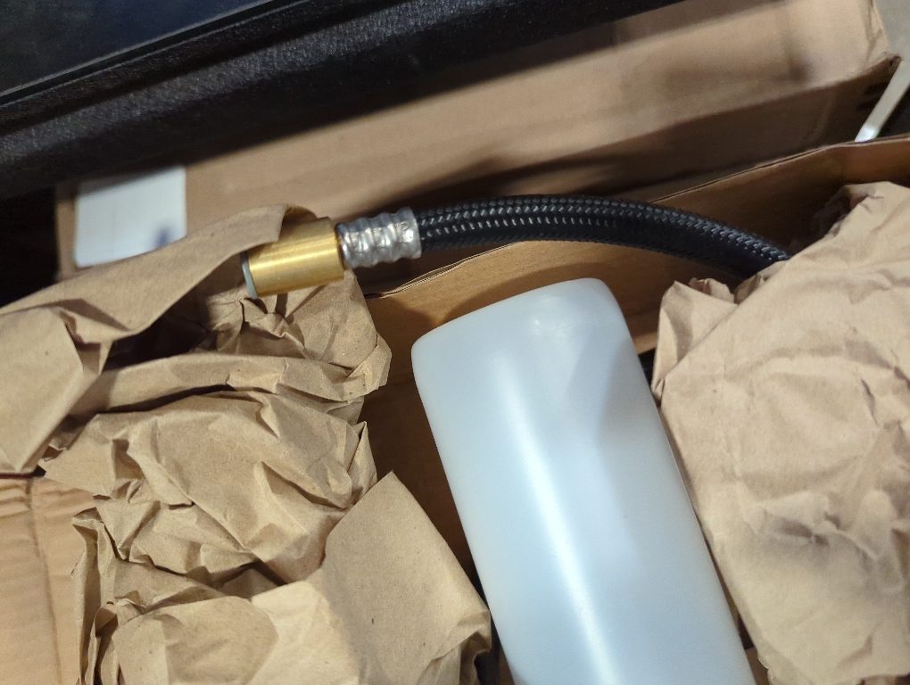 Avalon Single Handle High-Arc Standard Kitchen Faucet with Side Sprayer and Soap Dispenser in Stainless Steel