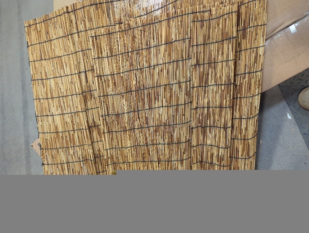 DearHouse Natural Reed Fencing, Eco-Friendly Reed Fence, 3.3 feet High x 13.3 feet Long, Reed Screen for Garden, Privacy