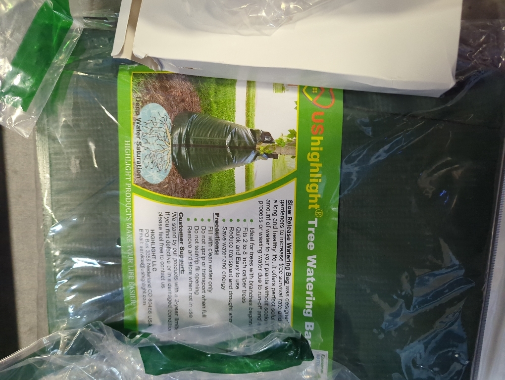 20 Gallon Slow Release Tree Watering Bag - Drip Irrigation Bag for Newly Planted or Established Trees (1 Pack)