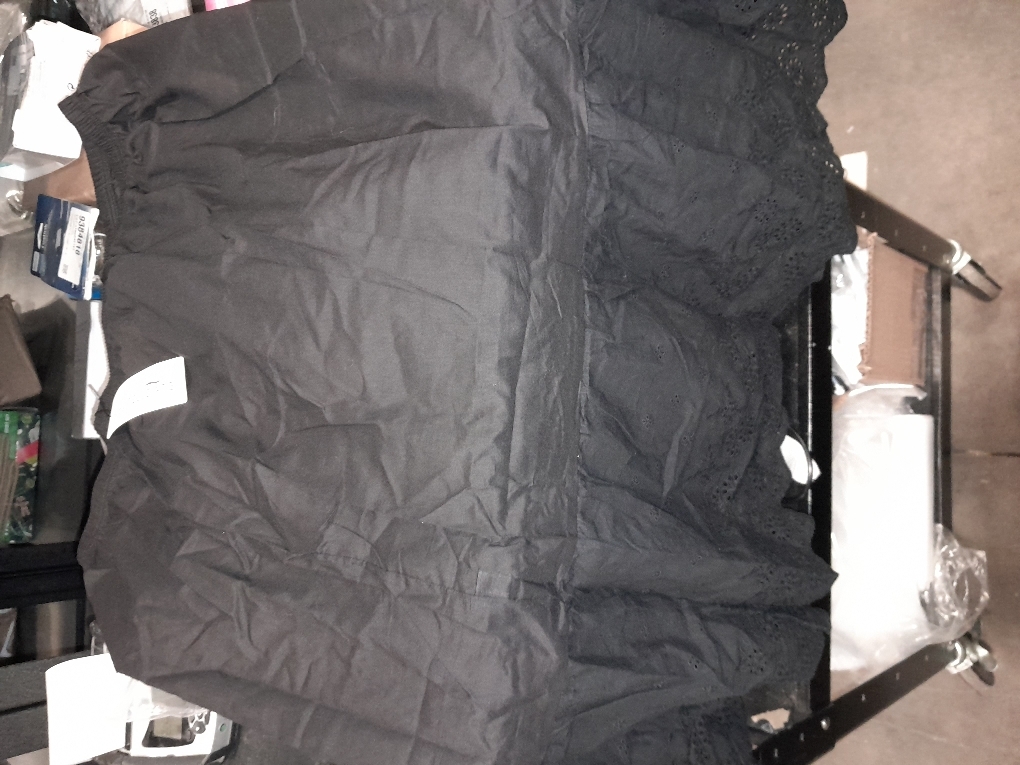 BEAUTELICATE Half Slip Skirt Extender 100% Cotton Vintage Underskirt with Lace Embroidery medium