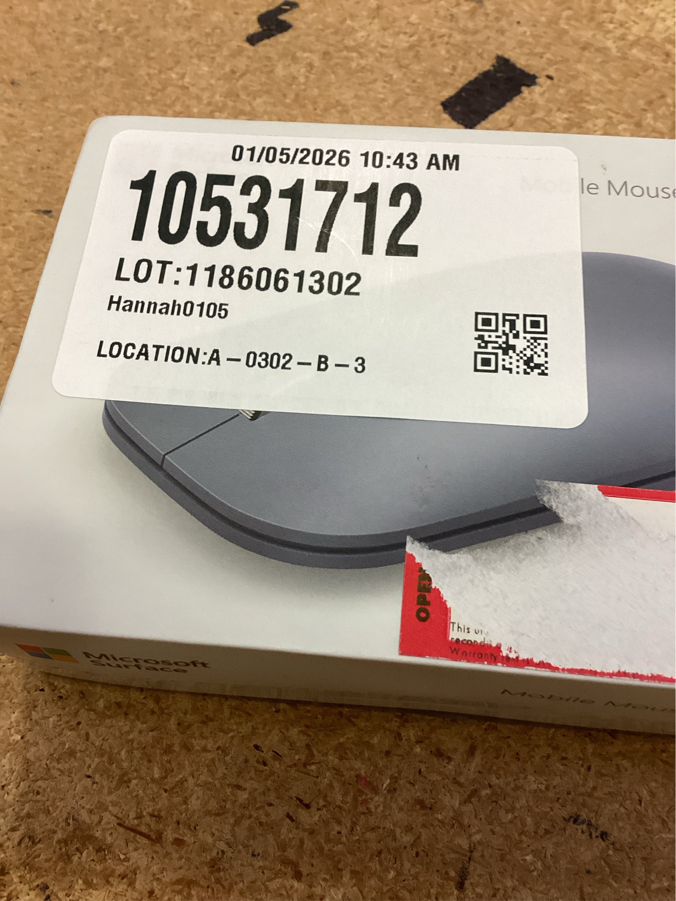 Microsoft Surface Mobile Mouse Ice Blue - Wireless - Bluetooth - Seamless scrolling - Light & portable - BlueTrack enabled