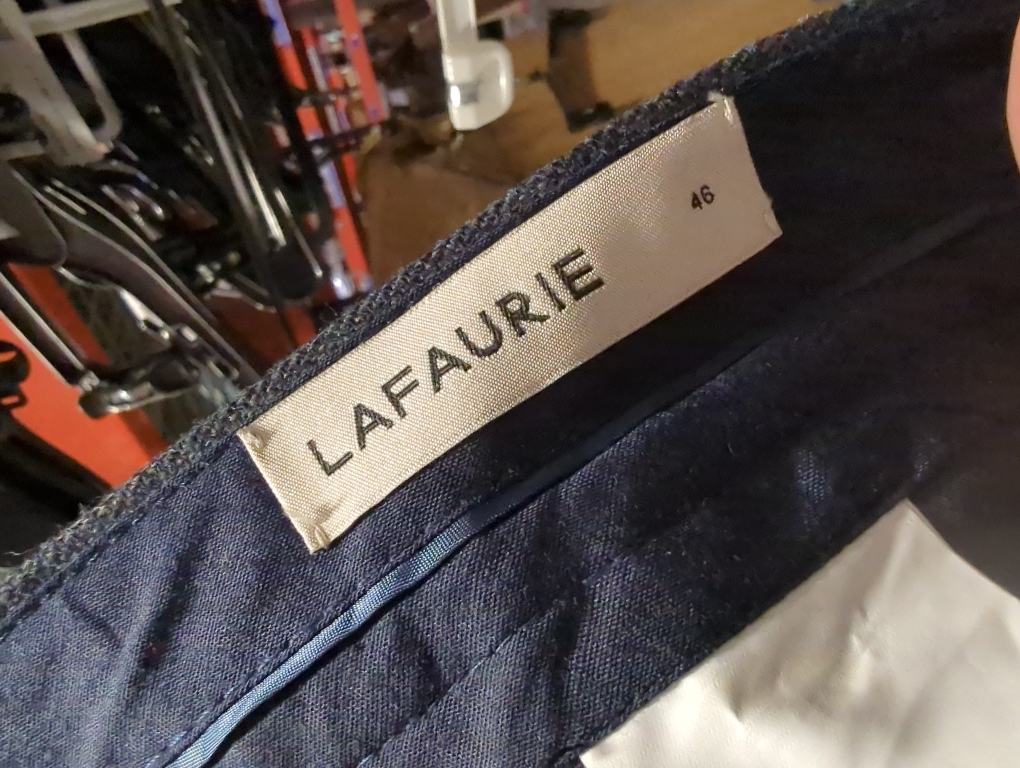 Size 46 LaFaurie men's dress pants dark blue