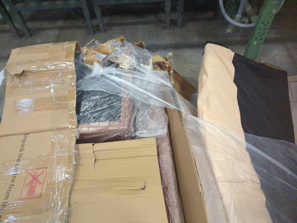 Color brown  Modular Sectional Sofa, Comfy Cloud Couch with Movable Ottoman Deep Seat Chenille L Shaped Modular Sofa, Sectional Couches for Living Room, Bedroom and Apartment,