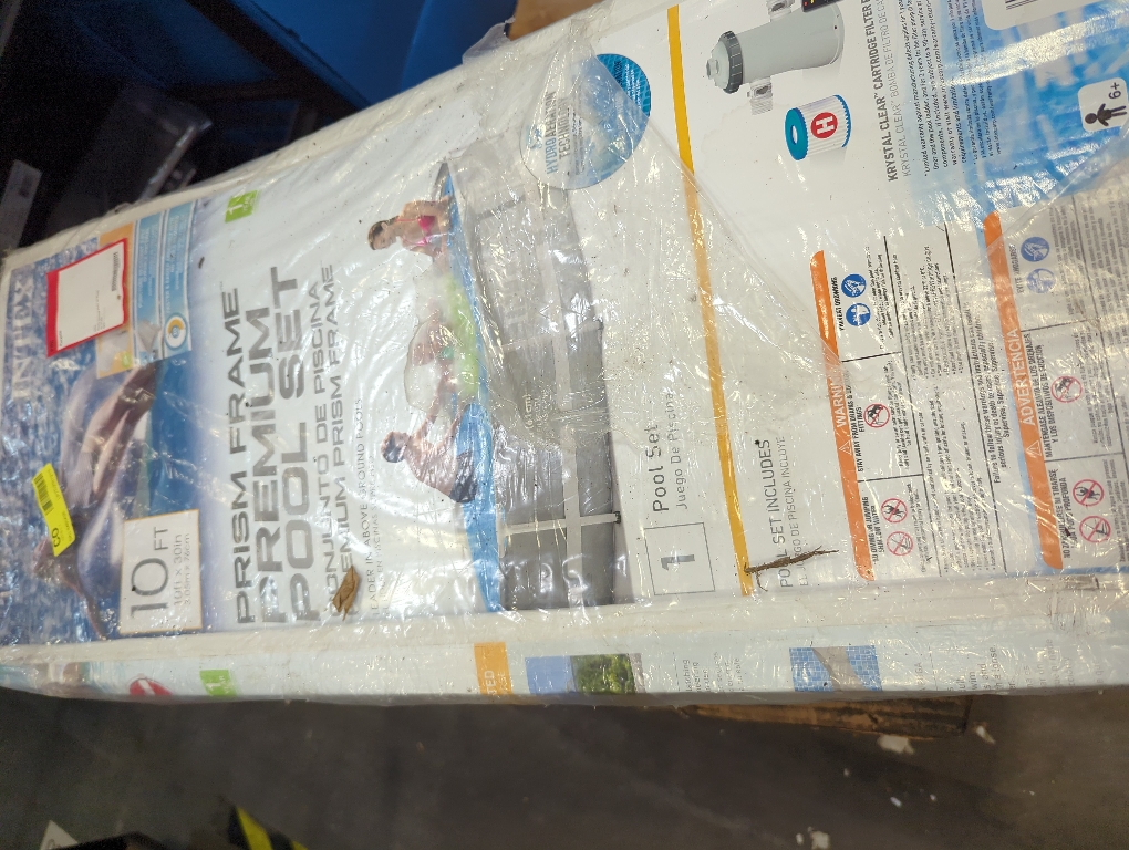 10 ft. x 30 in. Prism Frame Above Ground Pool with 330 GPH Filter Pump