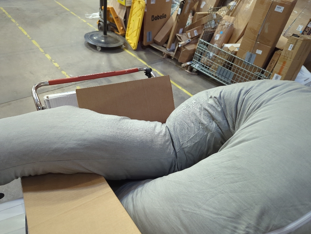 AMCATON 60 Inch Pregnancy Pillows for Sleeping, Extra Large U Shaped Body Pillow, Pregnancy Pillow, Maternity Pillow for Pregnant Women with Velour Cover (Grey)