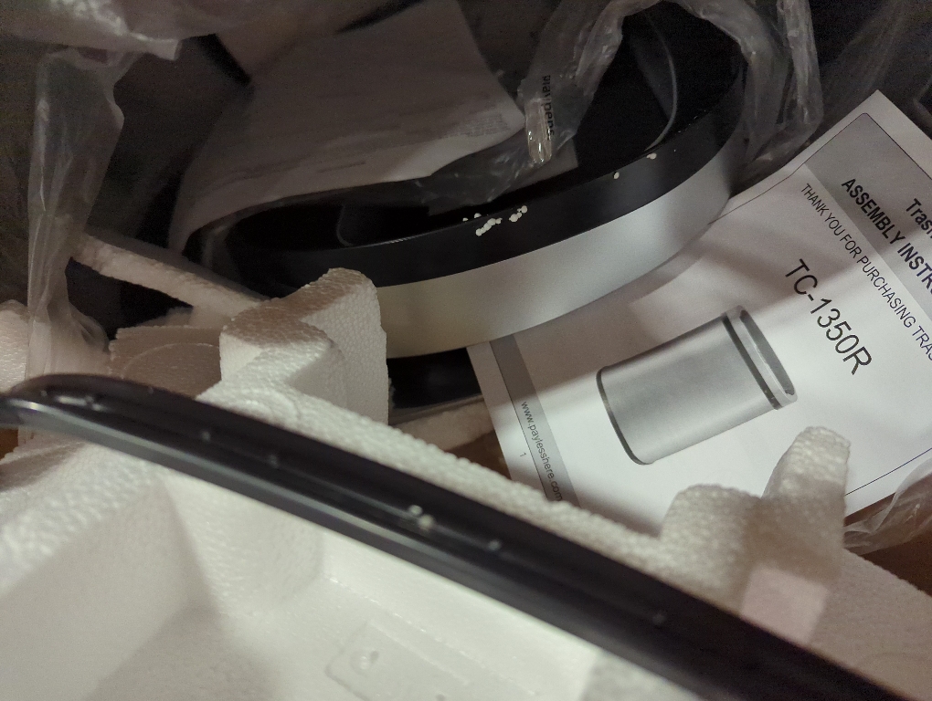 13.2 Gal Deodorizer Touchless Stainless Steel Trash Can Automatic Motion Sensor