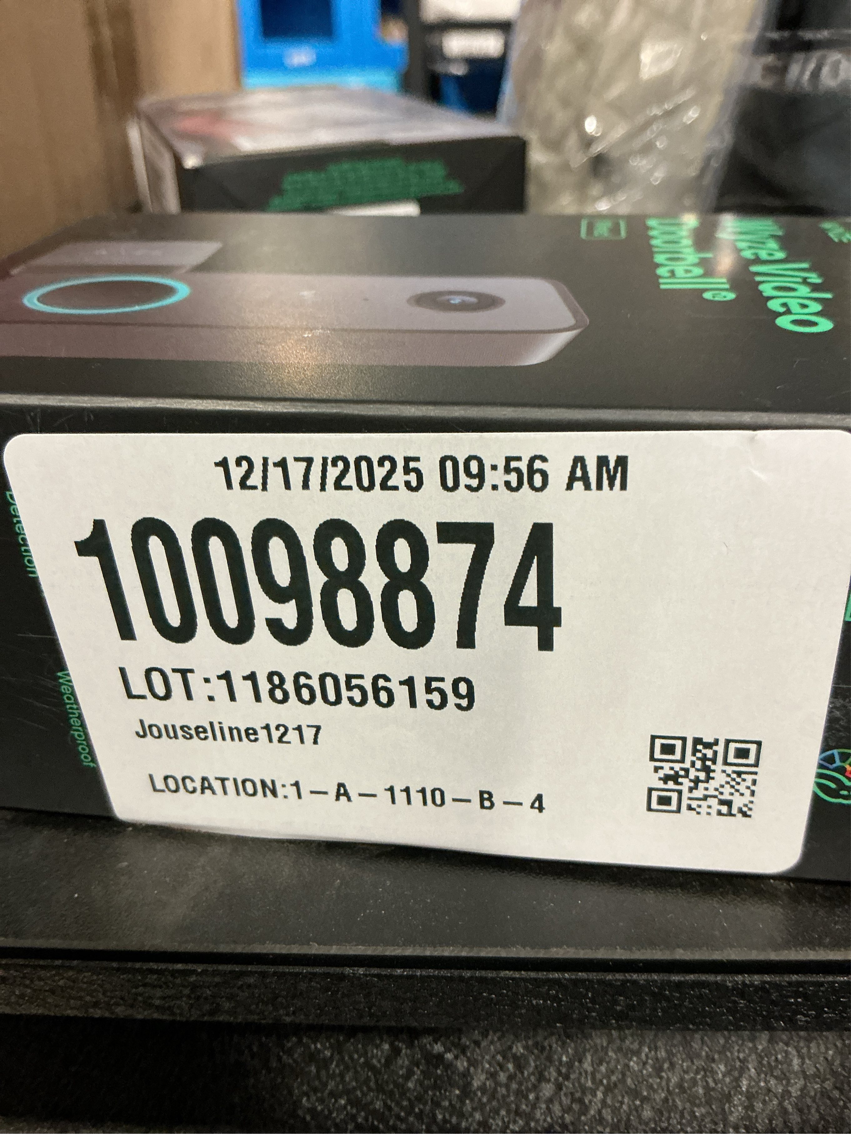 WYZE Wired Doorbell Camera v2(existing doorbell Wiring Required), 2K Security Video Doorbell, Color Night Vision, 2-Way Audio, Package Monitor, Works with Alexa & Google Assistant. Free Expert Setup