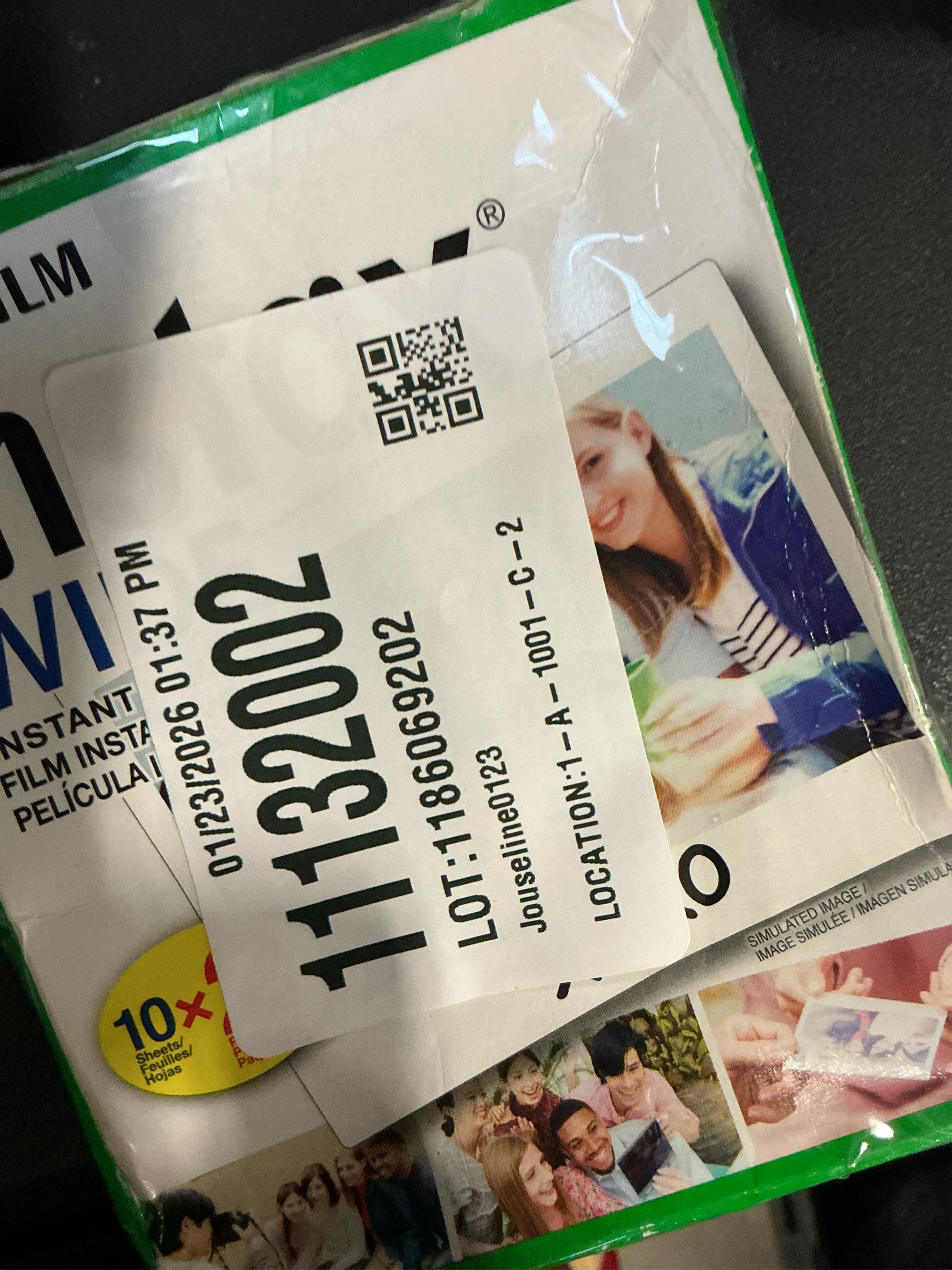 Fujifilm Instax Wide Instant Film Twin-Pack - 20 Exposures