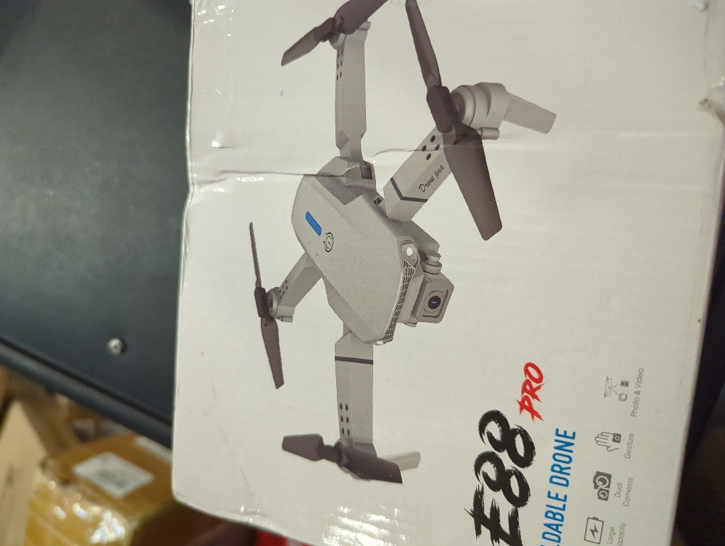 CIYODO Dual Camera Foldable Drone for Aerial Photography Lightweight Portable Quadcopter Cameras Easy Transmission Rolling Function