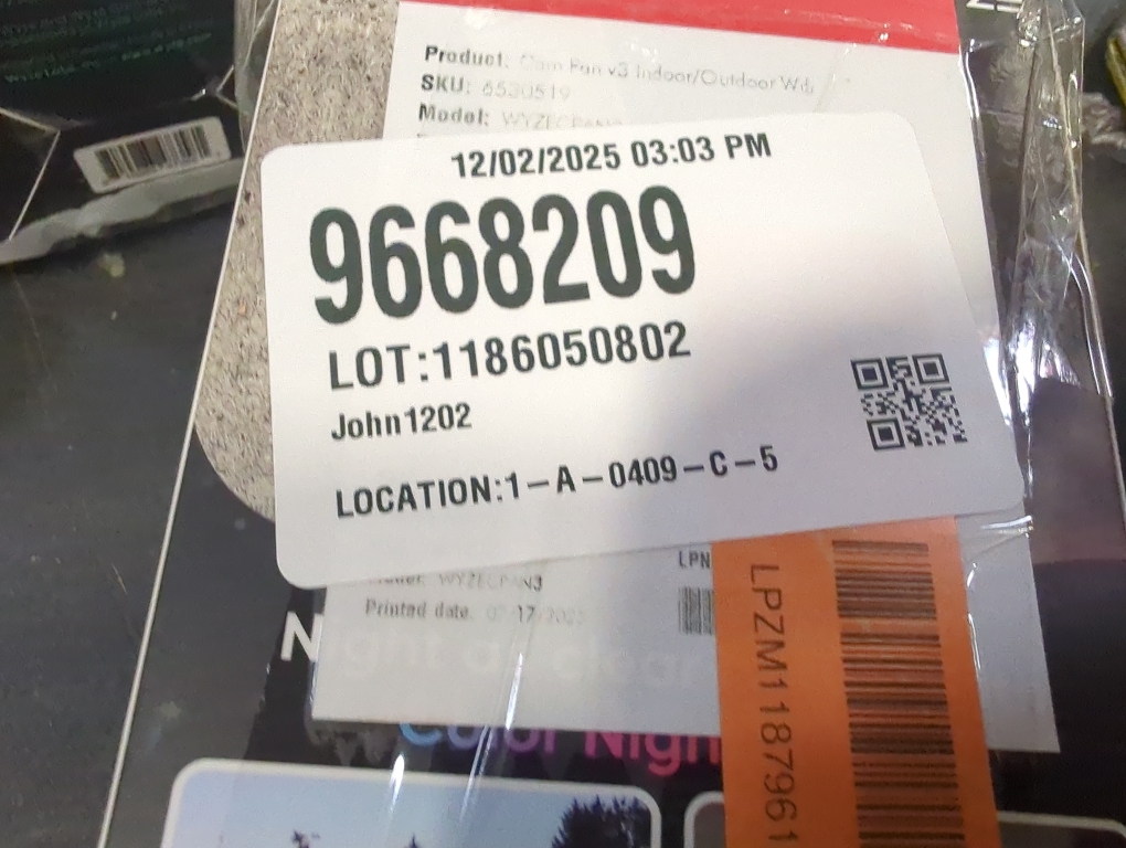 Color White Wyze Pan v3 Wired Indoor/Outdoor 1080P HD Home Security Camera with Privacy Mode