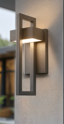 LED Outdoor Wall Lamp Set of 2