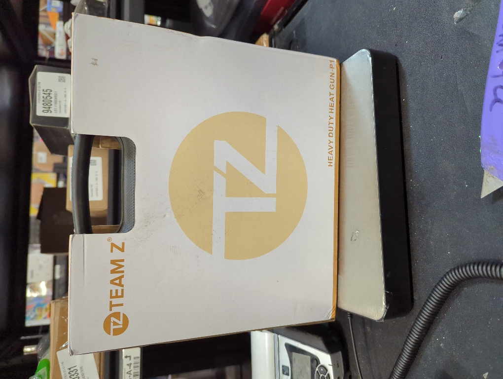 Team Z Premium Heavy Duty Heat Gun Kit with Case – Upgrade LCD Display, Overload Protection & 10 Sec Delayed Turn Off Function - High Temp (140F –